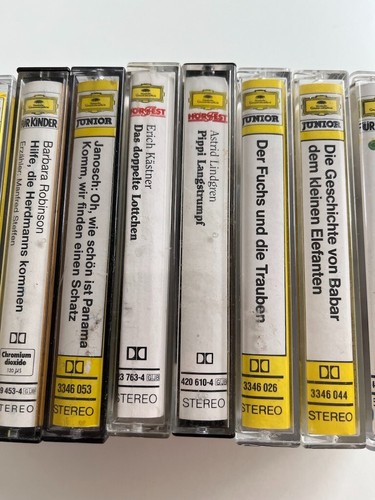 Auswahl musikkassetten - mc,